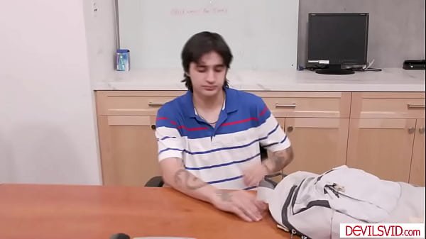 Student licking then ass fucking horny petite latina teacher